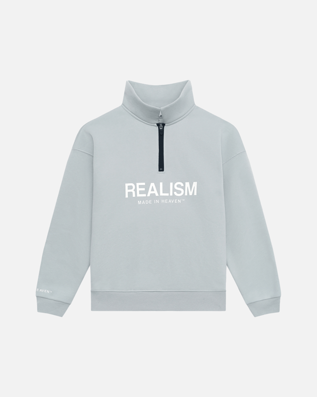 SSS REALISM ELITE HALF ZIP SWEATER SUB SLATE