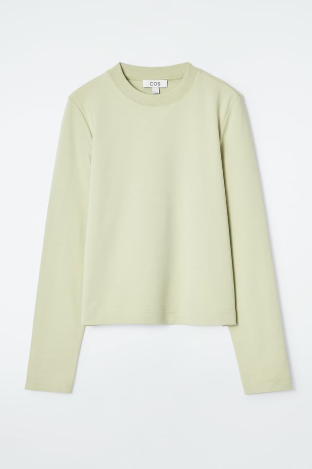REGULAR-FIT HEAVYWEIGHT LONG-SLEEVED T-SHIRT