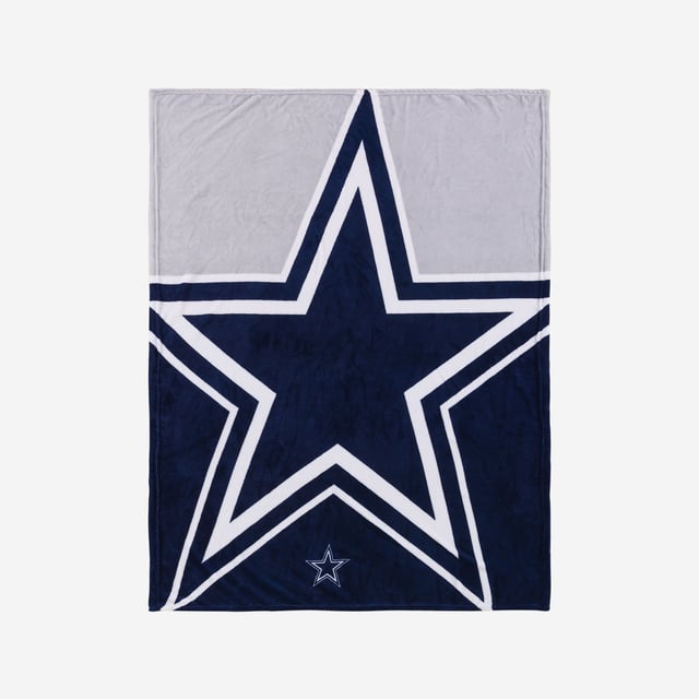 Dallas Cowboys Supreme Slumber Plush Throw Blanket