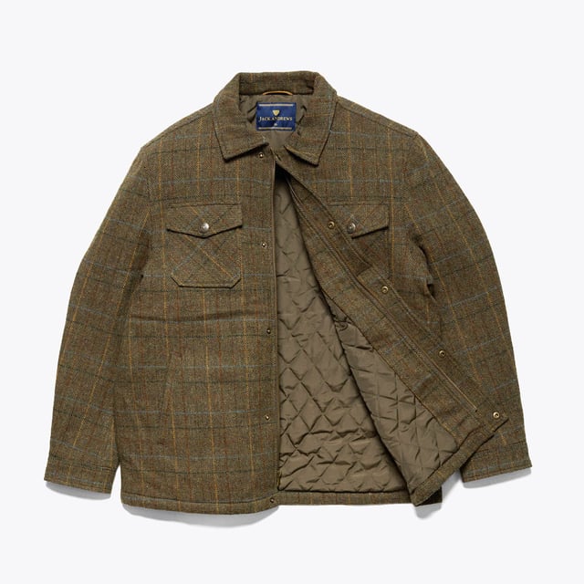 Aberdeen Wool Jacket | Fir Heather