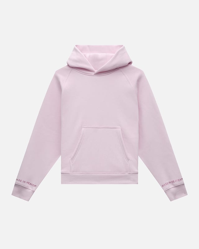 SSS REALISM GLIMMER LOGO HOODIE POWDER PINK