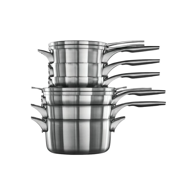 Premier™ Space-Saving Stainless Steel 10-Piece Set
