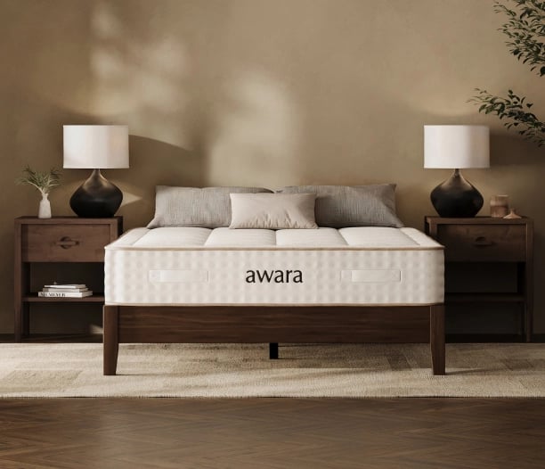 Twin XL The Awara Natural Luxury Hybrid Mattress