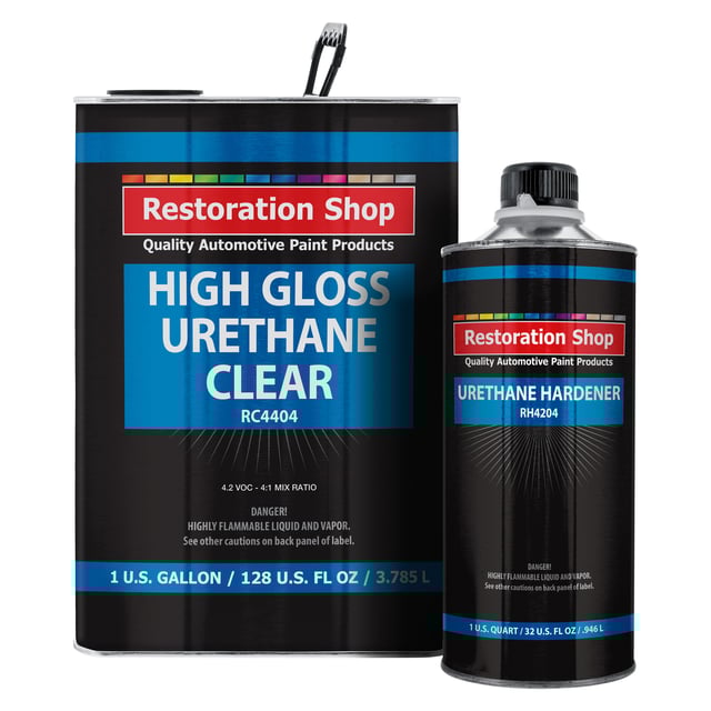 High Gloss Urethane Clear Gallon Kit