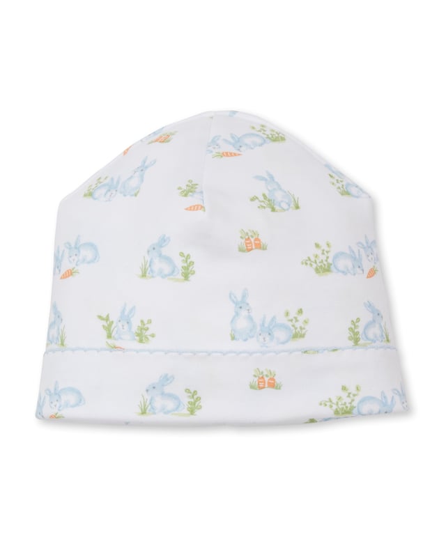 Baby Bunny Patch Blue Hat