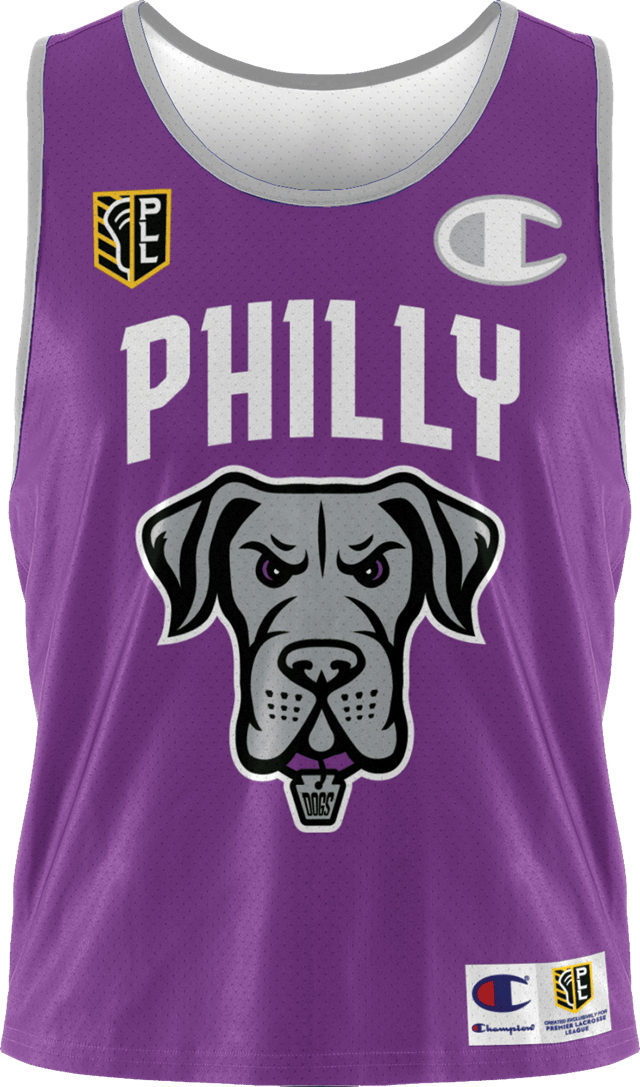 2024 Champion Philadelphia Waterdogs Reversible Pinnie