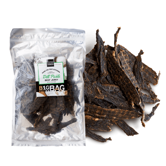 TEST KITCHEN - DILL PICKLE BEEF JERKY