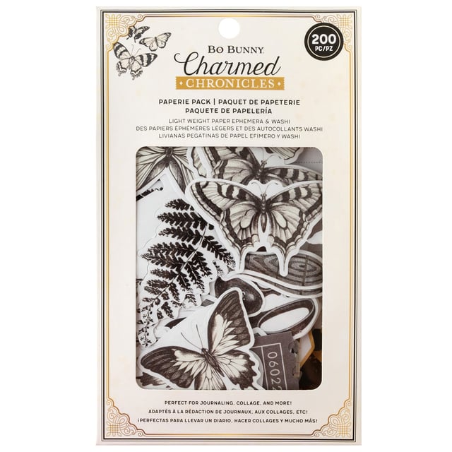 Bo Bunny Charmed Chronicles Paperie Pack - 200 Pieces