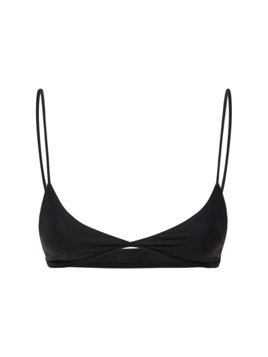 Ischia recycled tech triangle bikini top - Tropic Of C - Women  | Luisaviaroma