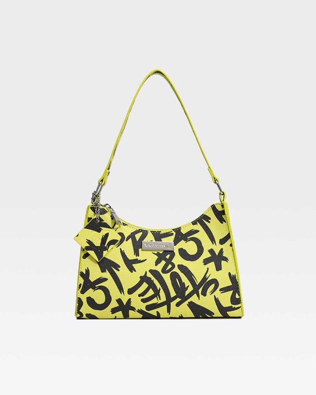 Graffiti Riot Bag in Yellow