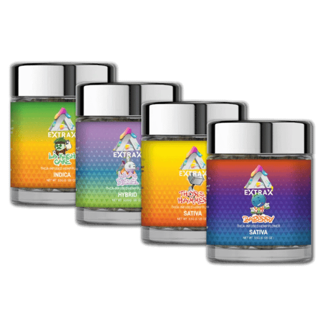 Delta Extrax | Adios Blend THC-A Flower - 3.5g