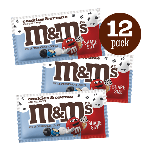 M&M'S® Cookies and Creme Chocolate Candies 12-Pack | M&M'S