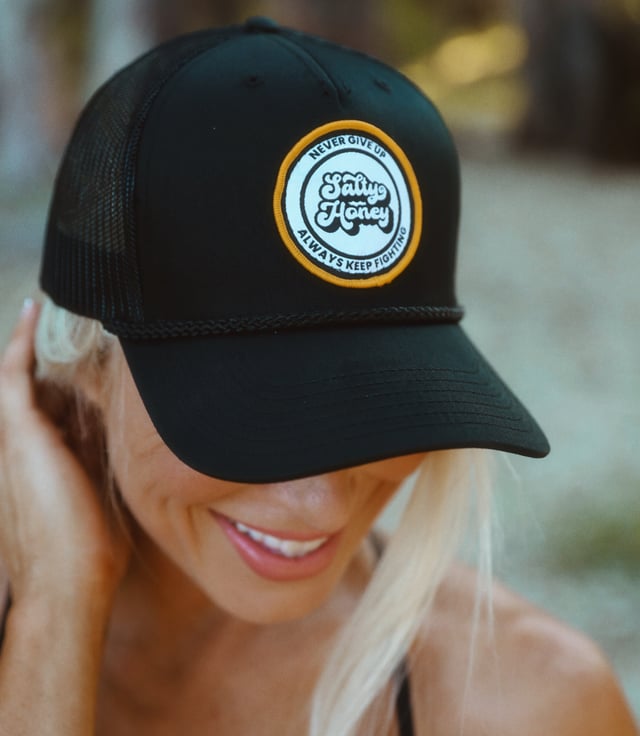 TRUCKER HAT: NEVER GIVE UP