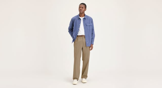 Eighty-Six Original Pleated Chinos, Loose Fit