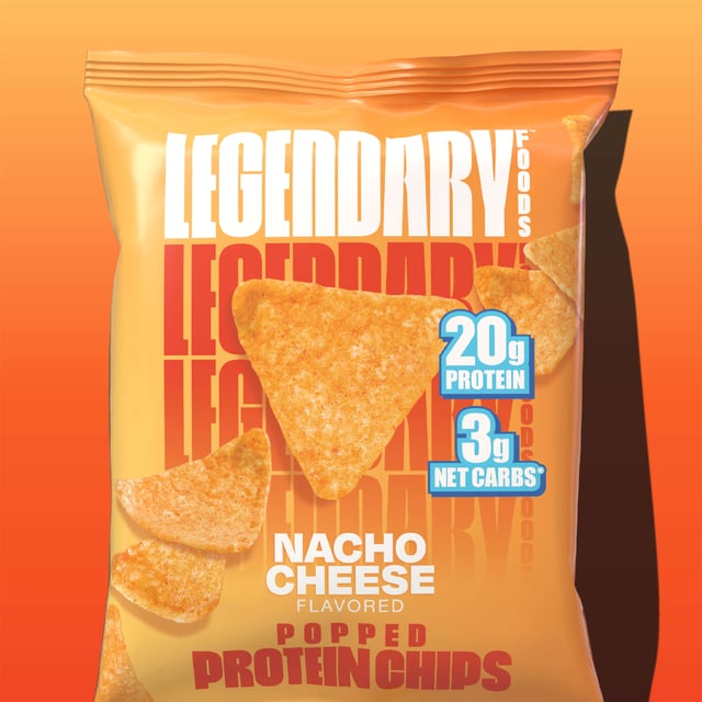 Nacho Cheese | Popped Protein Chips
