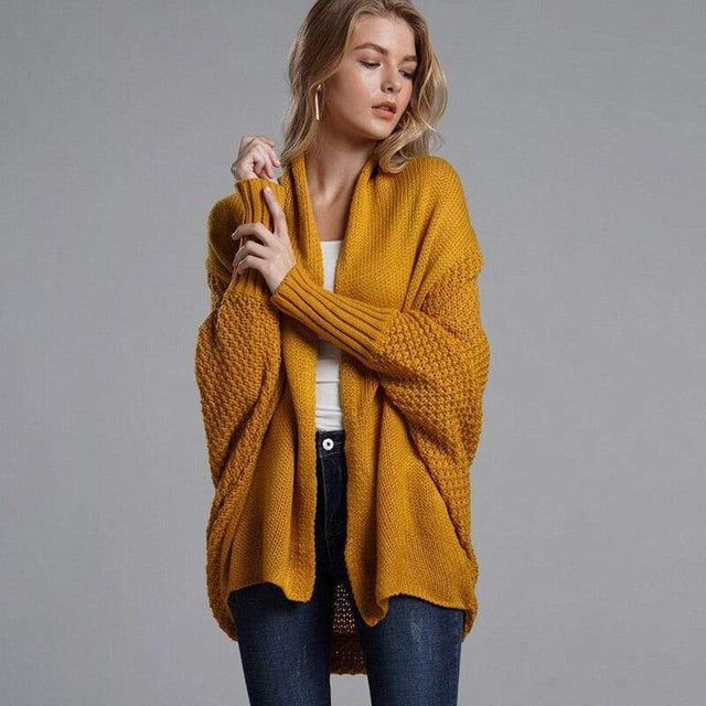 Batwing Knitted Cardigan