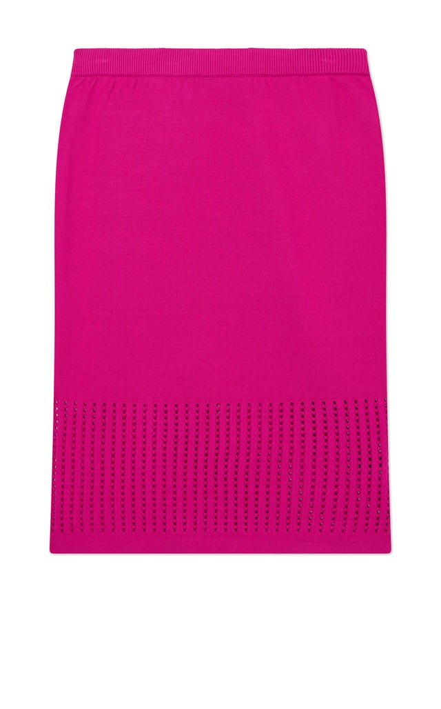 Stretch Crochet Knit Skirt