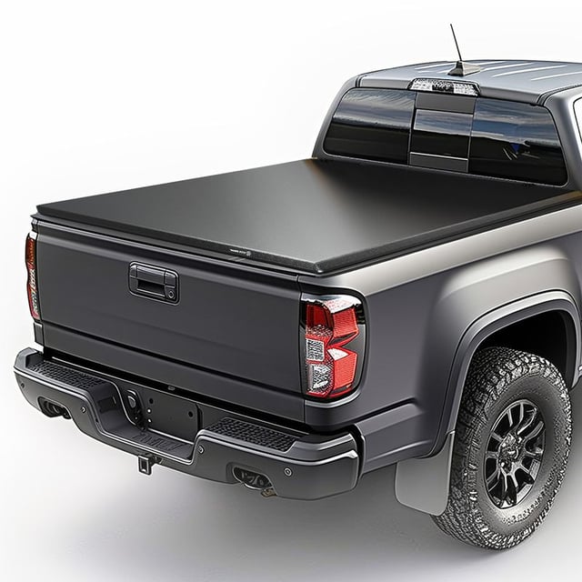 YITAMOTOR Soft Tri-Fold Truck Bed Tonneau Cover For 2014-2018 Chevy Silverado/GMC Sierra 1500, Fleetside 5.8 ft Bed
