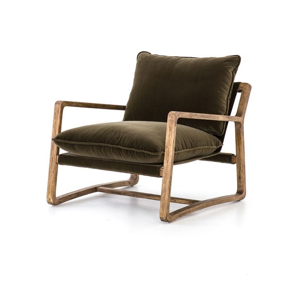 Ace Olive Green Accent Chair