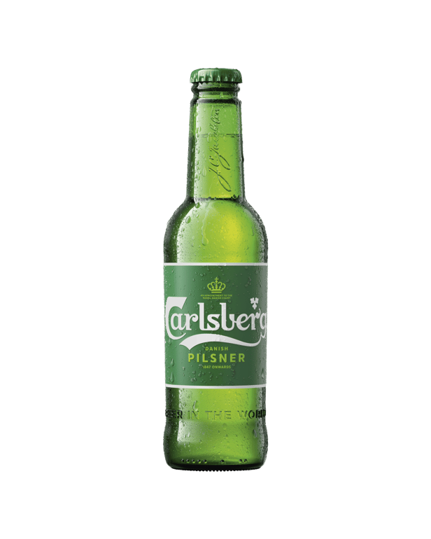 Green Lager Bottles 330mL
