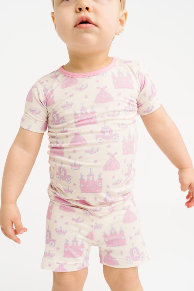 Dreamy Fairytale Bamboo Shorts Set