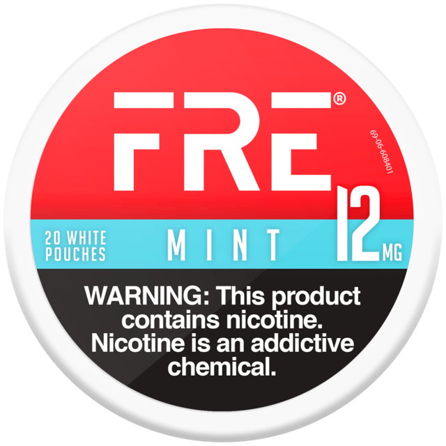 FRE Mint 12MG Nicotine Pouches
