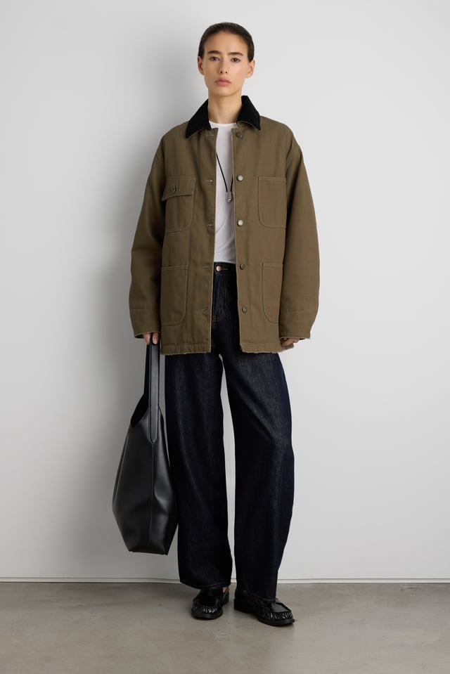 QUILTED CHORE JACKET
