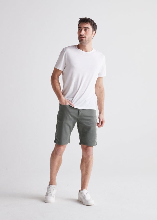 No Sweat Short Slim - Gull