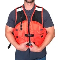 Datrex Maxflow Life Vest, Mesh, USCG/TC Type III, S, Orange