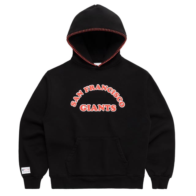 Unisex San Francisco Giants Madhappy x MLB Black Heavyweight Fleece Pullover Hoodie