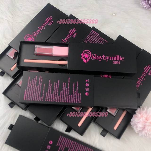 Lip Kits Private Label Custom logo Vegan Wholesale Lip Gloss Liquid Lipstick and Lip Liner Set