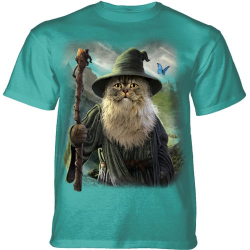 Catdalf On Teal Classic Triblend T-Shirt