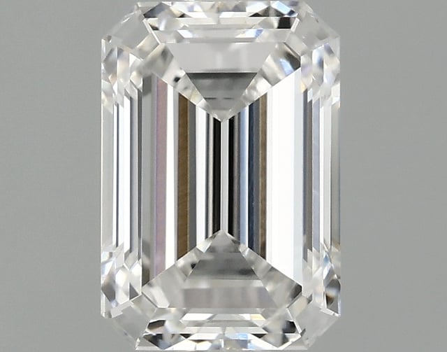 1.01 Carat Emerald Shaped Excellent Cut F-VVS2 - IGI Certified Lab Grown Diamond