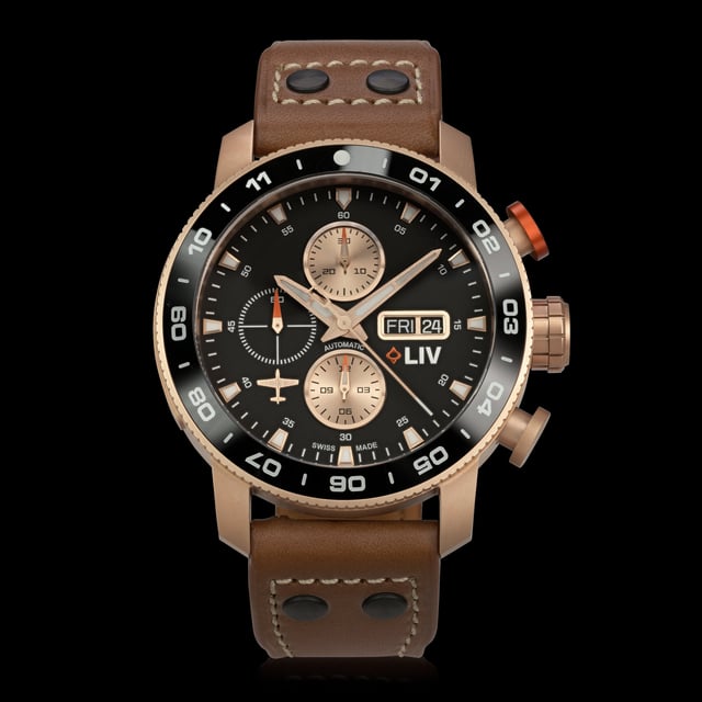 NEW! P-51 Rose Titanium Chrono Twilight Tear
