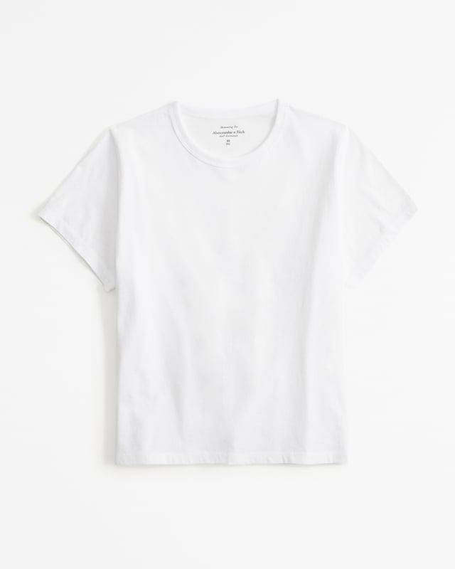 Essential Polished Body-Skimming Tee