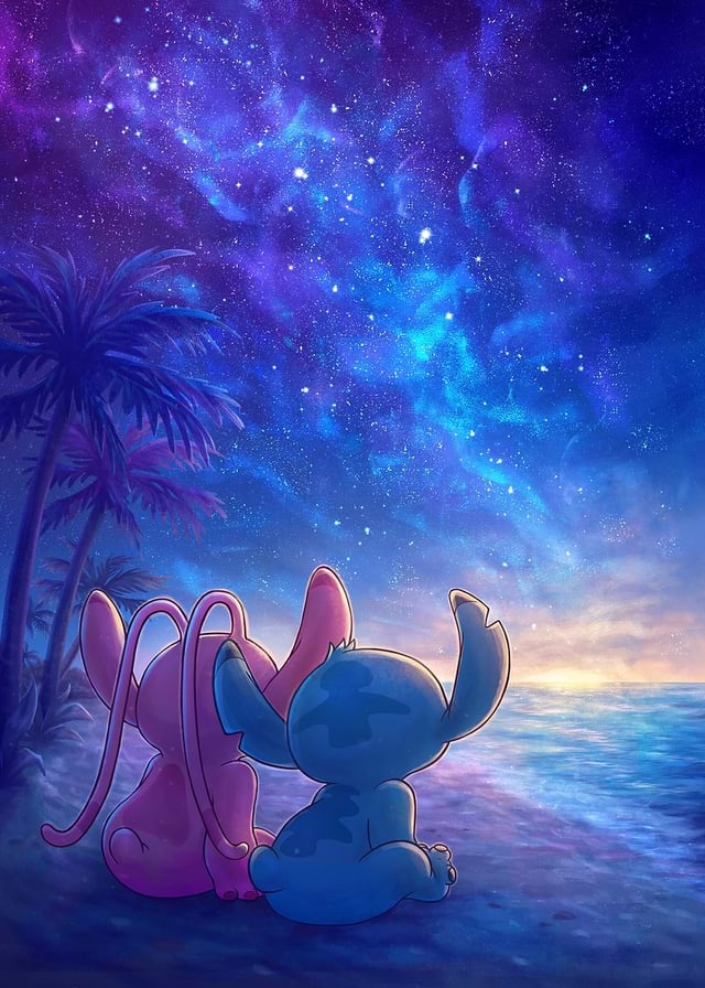 Stitch Angel Cosmic Beach