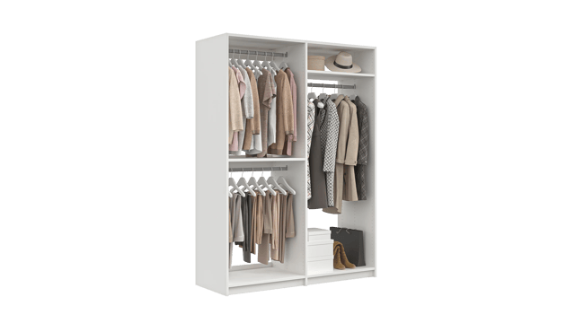 Milano Wardrobe Kit Hanging