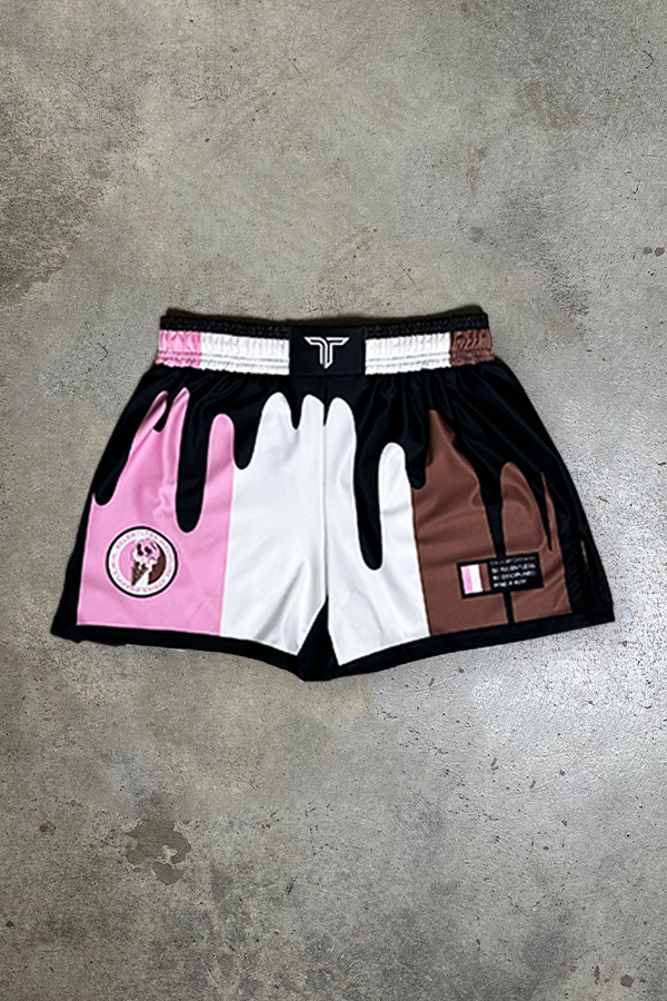 Neapolitan Nightmare Fight Shorts (5" Inseam) *PREORDER*