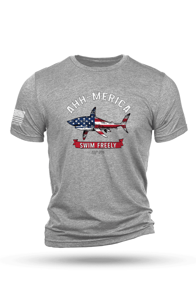 AHH-MERICA -  Men's Tri-Blend T-Shirt