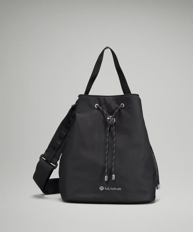 Drawstring Bucket Crossbody Bag 5L