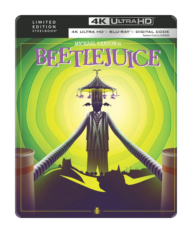Beetlejuice - Limited Edition Steelbook (4K Ultra HD + Blu-ray + Digital) [UHD]