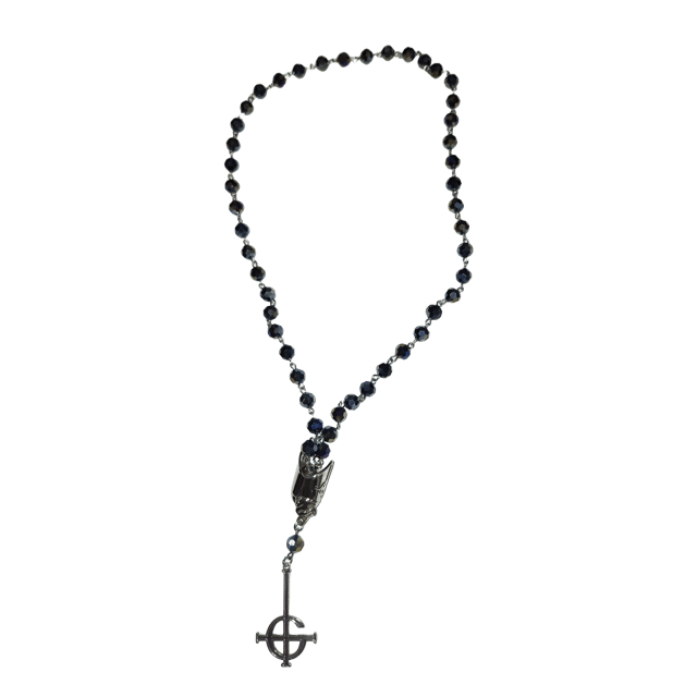 Iridescent Grucifix Rosary
