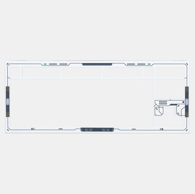 Drop + ArqKeebs White Devil CSTM80 Decorative Case