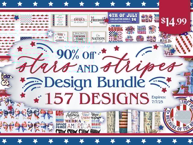 Stars & Stripes Design Bundle [Reg. $151]