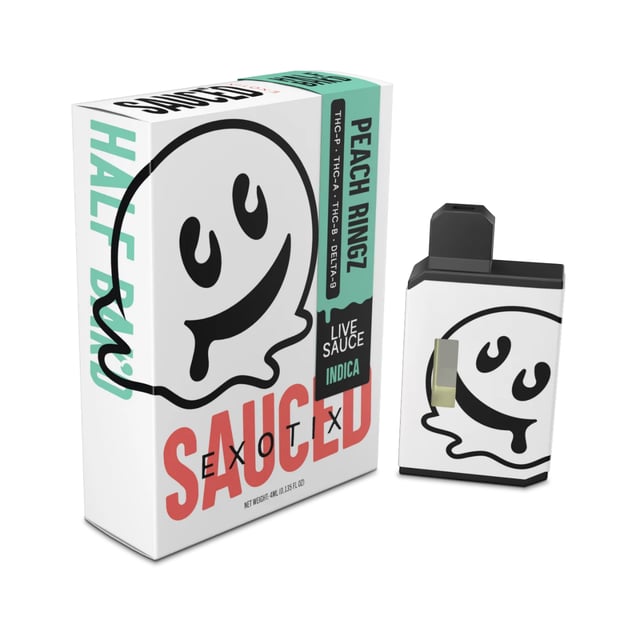 Half Bak’d Sauce’D Exotix THC-P THC-A THC-B HHCP DELTA-8 DELTA-9 Disposable – 4G