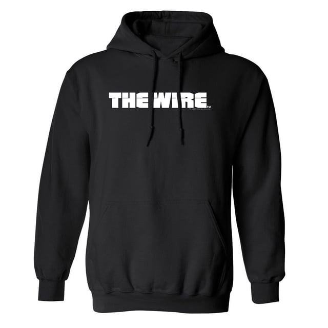 The Wire Logo Fleece Hooded Sweatshirt