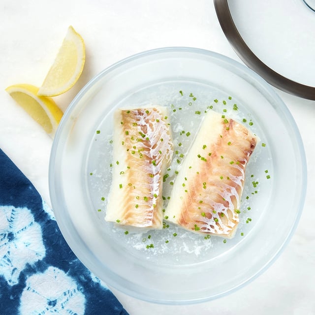 How to Microwave Fresh Cod