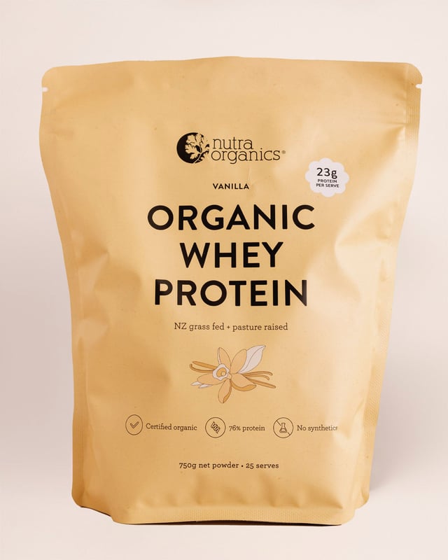 Organic Whey Protein Vanilla