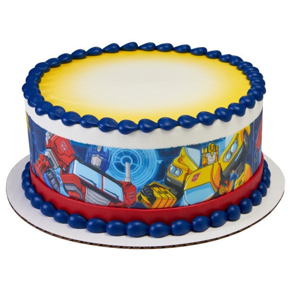 Transformers Ready for Battle Edible Cake Topper Image Strips