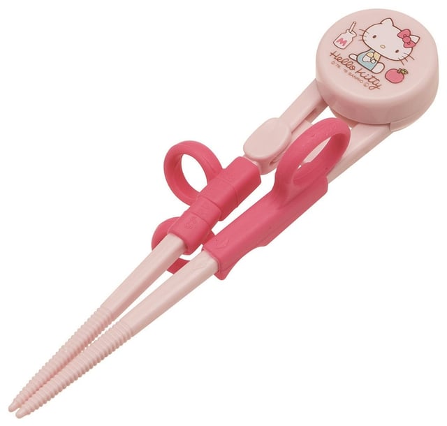 Skater Hello Kitty Kids Training Chopsticks Right-Handed 14cm Ages 2-7 Easy Pickup